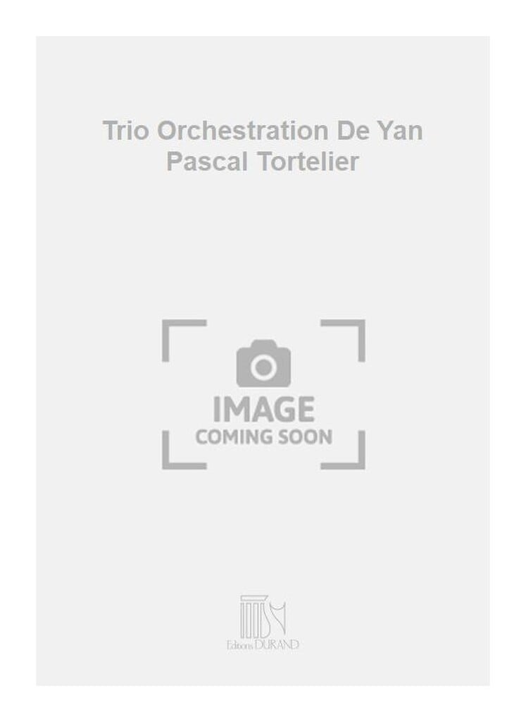 Trio Orchestration De Yan Pascal Tortelier